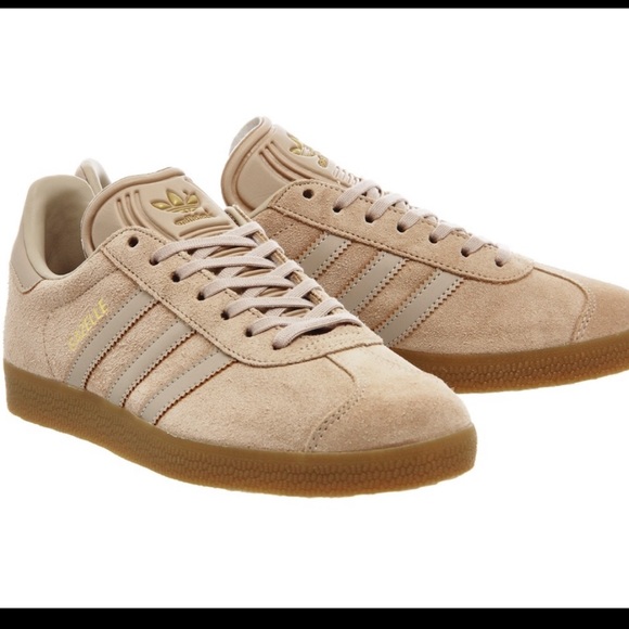 adidas gazelle beige mens